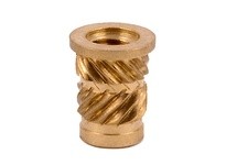 E-Z LOK FL-632-HI Threaded Insert for Plastic - Straight - Flanged | Pack of 100
