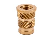 E-Z LOK FL-832-HI Threaded Insert for Plastic - Straight - Flanged - 8-32 Pack of 100