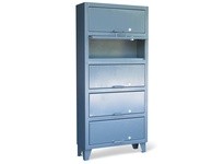 StrongHold FM-15326 Lift-Up Lid Cabinet 36x12x72