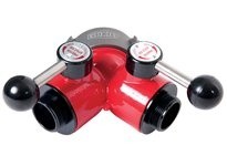 Dixon FMBV15F15F Aluminum 2-Way Ball Valve Female Swivel Inlet