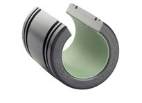 Thomson Linear FNYBU20AOPN Linear Bearing, Bushing only, FluoroNyliner, 1.25 in, Open, Self-aligning, Precision I.D., Corrosion 