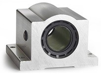 Thomson Linear FNYBUPB24L Linear Bearing, Bushing, Pillow Block, FluoroNyliner, 1.5 in, Closed, Not Self-aligning, Compensated I