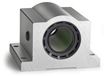 Thomson Linear FNYBUPB24LS Linear Bearing, Bushing, Pillow Block, FluoroNyliner, 1.5 in, Closed, Not Self-aligning, Precision I.