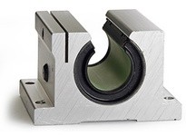 Thomson Linear FNYBUPBO08A-XS Linear Bearing Bushing Pillow Block | Fluoronyliner 0.5 in Open Self-Aligning
