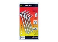 Bondhus 00055 Set 5 Chrome Torx Hex Pro Wrenches T25-T50 | Durable Tools