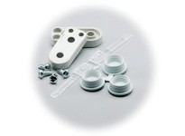 Fibox FP 10674 Wall Fastening Lug Set (2 pcs.) for MNX & TEMPO | YarinInd