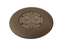 Hubbell Wiring FRFBRA FLUSH FRPT 3 SERV FTG BR | High-Quality Industrial Supplies