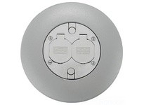 Hubbell Wiring FRFGYCNA FLUSH FRPT 3 SERV FTG GY C | YarinInd