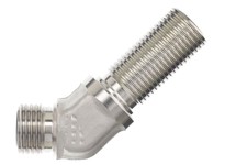 FS2702-LN-08-08-FG LNMFS-08MFS 45 Bulkhead Elbow Forg w/Locknut | YarinInd