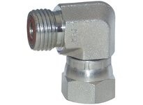 Dixon FS6500-8-8 Male Flat Face x Female Swivel Nut 90° Elbow