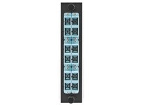 Hubbell Wiring FSPSCDM6AQ FIBER ADAPT PNL 12P 6SC DUPLX P-BZ AQ