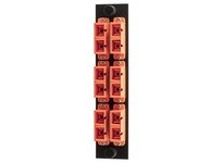 Hubbell Wiring FSPSCDS6OR FIBER ADAPT PNL 12P 6SC | YarinInd