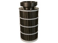 DIXON FSTP-LS-25F 2.5"NST Long Style Single Layer Polypro Strainer