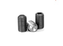3/8"-16 x 1/2" Socket Head Cup Point Set Screw, Hex Key Drive, Coarse, Stainless A4 (316 18-10) | YarinInd