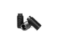 5/8"-11 x 1 1/4" Socket Head Half Dog Point Set Screw, Hex Key Drive, Coarse, Alloy Steel, Black Oxide Finish5/8"-11 x 1 1/4" So