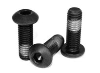 #6-32 x 5/8" Button Head Cap Screw, Coarse, Full Thread, Alloy Steel, Black Oxide Finish#6-32 x 5/8" Button Head Cap ScrewCoarse