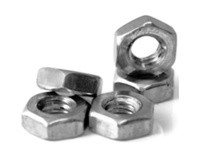 1/4"-20 Heavy Hex Jam Nut, Coarse, Grade A Steel, Plain Finish1/4"-20 Heavy Hex Jam NutCoarse, Grade A Steel, Plain Finish