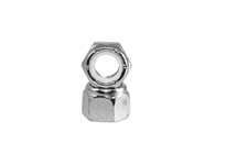 #1-64 Nylon Insert Locknut, Coarse, Low Carbon Steel, Zinc CR+3 Finish#1-64 Nylon Insert LocknutCoarse, Low Carbon Steel, Zinc C