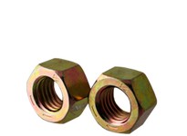 7/16"-14 Hex Nut, Coarse, Low Carbon Steel, Zinc C | YarinInd