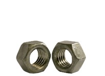 1 1/8"-7 Hex Nut, Coarse, Low Carbon Steel, Hot Dipped Galvanized Finish1 1/8"-7 Hex NutCoarse, Low Carbon Steel, Hot Dipped Gal