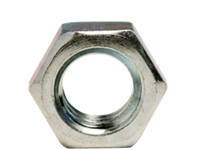 1 1/4"-12 Jam Hex Nuts, Fine, Low Carbon Steel, Zinc CR+3 Finish | YarinInd