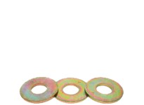 3/4" USS Flat Washer, Medium Carbon Steel, Zinc CR+6 Finish | YarinInd