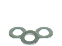M18 Flat Washer, Carbon Steel Thru-Hardened, Zinc CR+3 FinishM18 Flat WasherCarbon Steel Thru-Hardened, Zinc CR+3 Finish