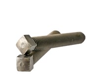 1"-8 x 4 1/2" Square Head Half Dog Point Set Screw, Coarse, Case Hardened Steel, Plain Finish1"-8 x 4 1/2" Square Head Half Dog 