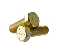 1 1/8"-7 x 9 1/2" Hex Head Cap Screw, Coarse, Grade 8 Steel | YarinInd