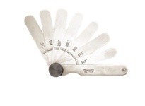 Starrett 00172A (50649) THICKNESS GAGE- .0015 - .015"- 9 LEAVES