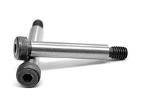 M6-M5 x 8mm Socket Shoulder Screw (ISO7379), Coarse, 12.9 Grade Alloy Steel, Black Oxide FinishM6-M5 x 8mm Socket Shoulder Screw