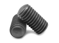 #8-32 x 1" Socket Head Oval Point Set Screw, Hex Key Drive, Coarse, Alloy Steel, Black Oxide Finish#8-32 x 1" Socket Head Oval P