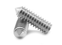 5/16"-18 x 3/8" Socket Head Cone Point Set Screw, Hex Key Drive, Coarse, Stainless A2 (304 18-8)5/16"-18 x 3/8" Socket Head Cone
