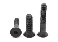 #8-32 x 1 3/4" Flat Head Cap Screw, Coarse, Partial Thread, Alloy Steel, Black Oxide Finish#8-32 x 1 3/4" Flat Head Cap ScrewCoa