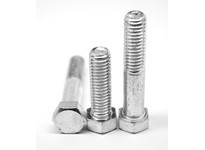 M12-1.50 x 40mm Hex Head Cap Screw (DIN960), Fine, Partial Thread, Grade 8.8 Medium Carbon Steel, Zinc CR+3 FinishM12-1.50 x 40m