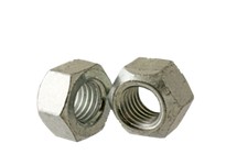 M10-1.25 Hex Cone Locknut, Fine, Grade 10 Steel, Zinc CR+3 FinishM10-1.25 Hex Cone LocknutFine, Grade 10 Steel, Zinc CR+3 Finish