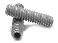 1/4"-20 x 5/8" Socket Head Cup Point Set Screw, Hex Key Drive, Coarse, Alloy Steel, Zinc CR+3 Finish | YarinInd