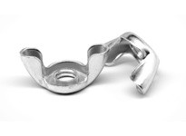 #8-32 Wing Nut, Coarse, Low Carbon Steel, Zinc CR+3 Finish#8-32 Wing NutCoarse, Low Carbon Steel, Zinc CR+3 Finish