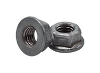 M20-2.50 Hex Flange Nut, Coarse, Grade 8 Steel, Plain Finish | YarinInd