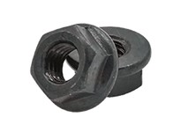 M14-2.00 Hex Flange Nut, Coarse, Grade 10 Steel, Zinc CR+3 FinishCoarse, Grade 10 Steel, Zinc CR+3 Finish