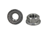 M4-0.70 Hex Flange Nut, Coarse, Stainless A2 (304 18-8)M4-0.70 Hex Flange NutCoarse, Stainless A2 (304 18-8)