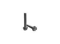 #8-32 x 3/8" Machine Screw, Slotted/Hex Drive, Indented Hex Head, Coarse, Full Thread, Stainless A2 (304 18-8)#8-32 x 3/8" Machi