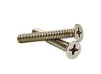 #8-32 x 1" Machine Screw, Phillips Drive, Flat Head, Coarse, Full Thread, Stainless A4 (316 18-10)#8-32 x 1" Machine ScrewFlat H