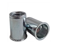 M5 - Rivet Nut, Steel, Zinc CR+3 FinishM5 Rivet NutSteel, Zinc CR+3 Finish