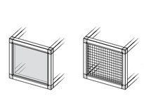 System Plast FT-MESH-4X8-10-BK