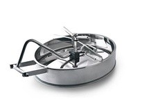 Flowtrend 126956 FTOC-535X435-6.3-304-P-E-H FTOC-535X435-160-N-1 304SS (21 Inch x 17 Inch) EPDM Gskt