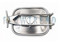 Flowtrend 117768 FTSH-535X415-3.0-304-P-S ZOR RECT 535 (21") x 415 (16.33") -100-S 304SS 32Ra Finish EPDM Gskt