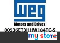 WEG 00536ET3HHW184TC-S MOTOR 5HP 2P 182/4TC WCF2 HYDROWASH