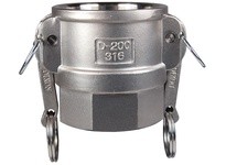 Dixon G200-D-SSBSP Global Cam & Groove Type D Coupler | YarinInd