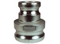 Dixon G2030-AA-SS Global Cam & Groove Type AA Adapter x Adapter